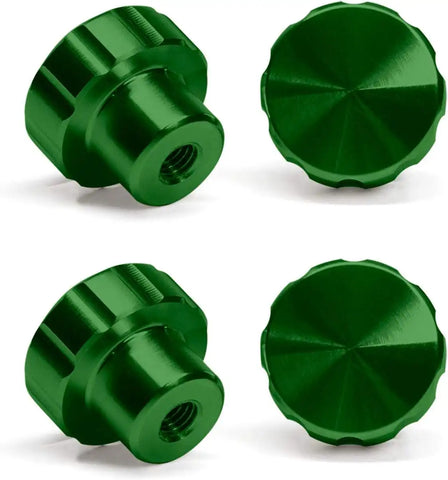 WeatherTech 4-Pack of Solid Billet Aluminum Knobs for CupFone - Forest Green
