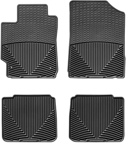 WeatherTech All-Weather Floor Mats for Toyota Camry 1st & 2nd Row (WTCB071085), Black