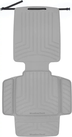 WeatherTech Child Car Seat Protector with Back | Spill Protection, Prevents Seat Compression, Grey