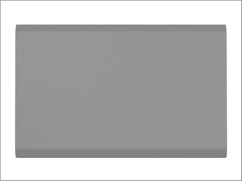 WeatherTech ComfortMat Connect Cushioned Non-Slip Waterproof Anti-Fatigue Mat 24" x 36" Middle Mat, Carbon Fiber, Grey