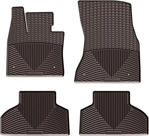 WeatherTech All-Weather Floor Mats for BMW X5 40e, X5 35i, X5 M - 1st & 2nd Row (W325CO-W326CO), Cocoa