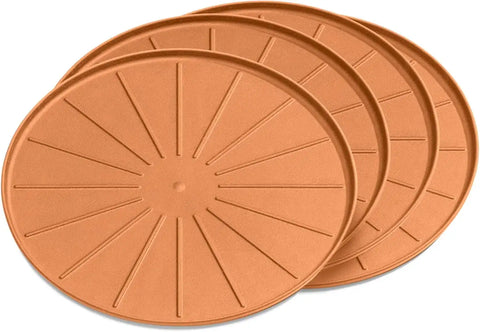 WeatherTech 10" Coasters for Home Surfaces, Anti-Skid, No-Slip knibs - Set of 4, Terra Cotta - (8A10CSTTC)