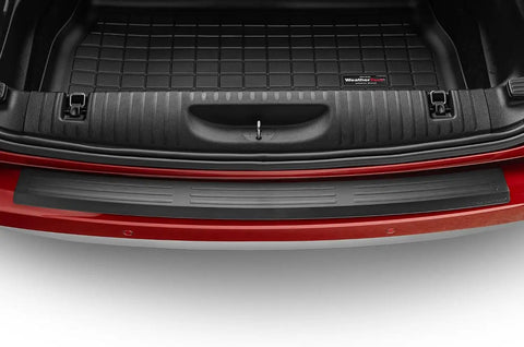 WeatherTech Custom BumperTopper for Chrysler Pacifica Hybrid, Voyager, Pacifica - Rear Bumper Protector (BP0008), Black