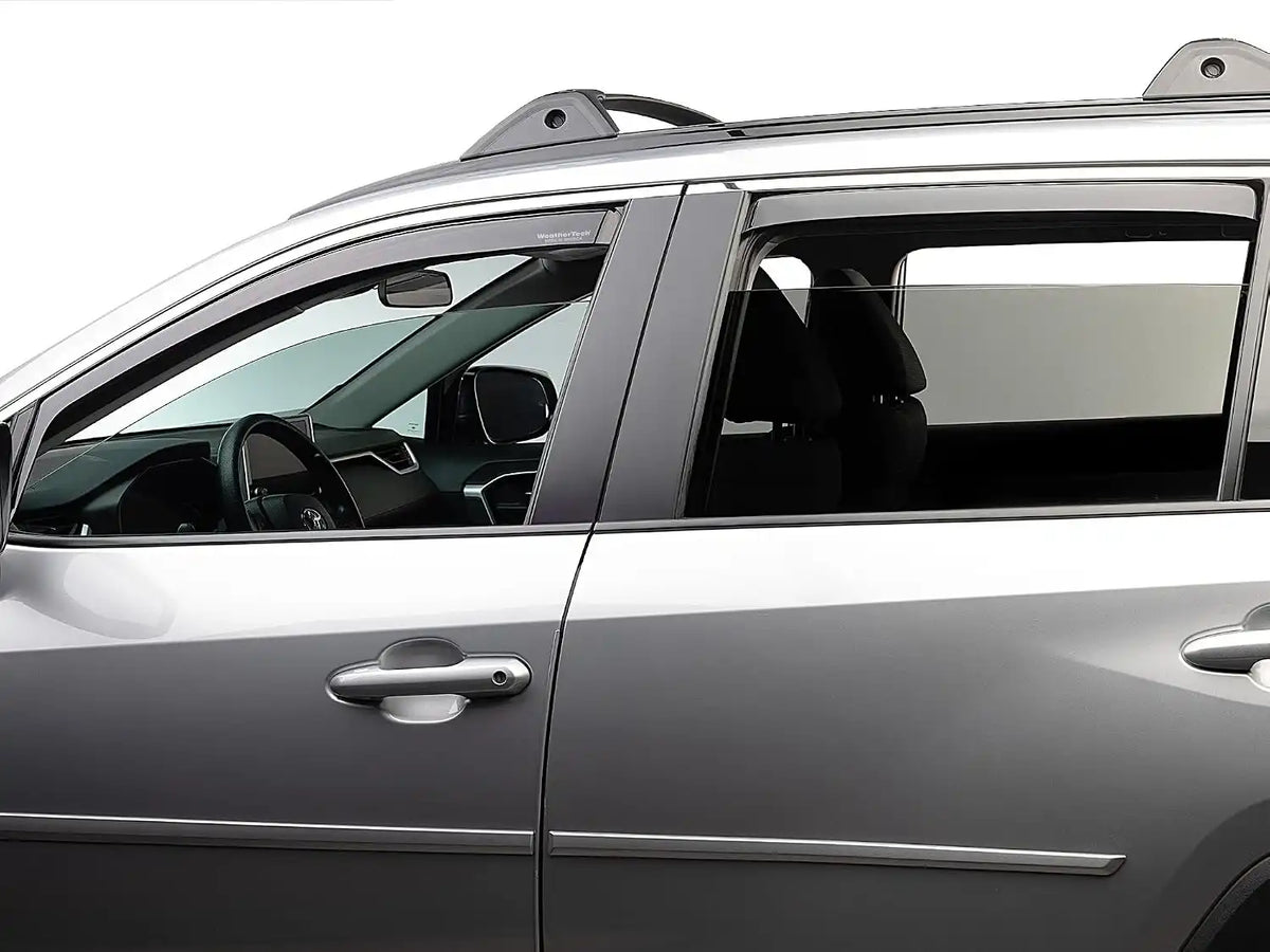 WeatherTech 19-24 Toyota RAV4 (Incl Hybrid) Front & Rear Side Window Deflectors - Dark Tint Tint