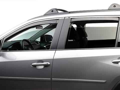 WeatherTech 19-24 Toyota RAV4 (Incl Hybrid) Front & Rear Side Window Deflectors - Dark Tint Tint