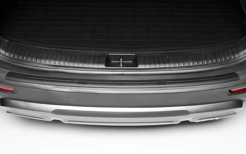 WeatherTech Custom BumperTopper for Kia Telluride, Rear Bumper Protector (BP0015), Black