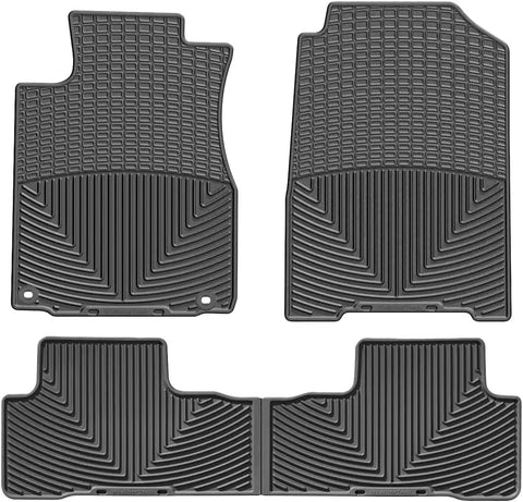 WeatherTech All-Weather Floor Mats for Honda CR-V 1st & 2nd Row (WTHB270162), Black