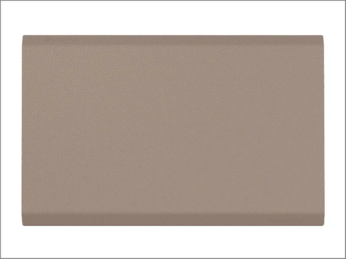 WeatherTech ComfortMat Connect Cushioned Non-Slip Waterproof Anti-Fatigue Mat 24" x 36" Middle Mat, Carbon Fiber, Tan
