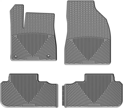 WeatherTech All-Weather Floor Mats for Toyota Highlander 1st & 2nd Row (W333GR-W334GR), Grey