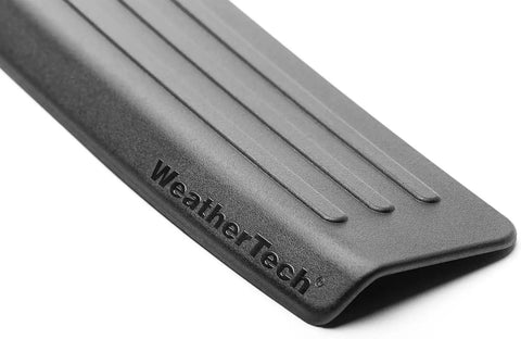 WeatherTech Custom BumperTopper for Volvo XC60 Plug-in Hybrid, XC60, XC60 Recharge - Rear Bumper Protector (BP0071), Black