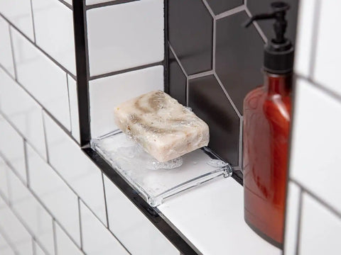WeatherTech SoapSaver Soap Dish - Shower, Clear