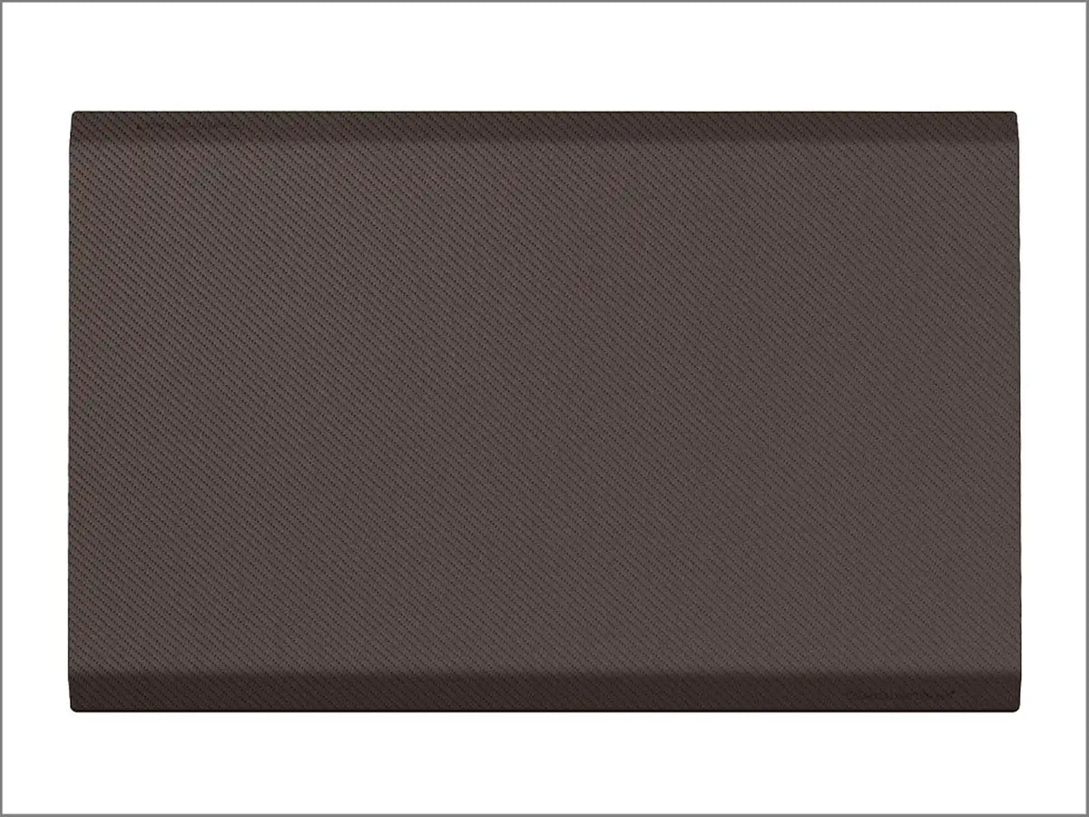WeatherTech ComfortMat Connect Cushioned Non-Slip Waterproof Anti-Fatigue Mat 24" x 36" Middle Mat, Carbon Fiber, Cocoa
