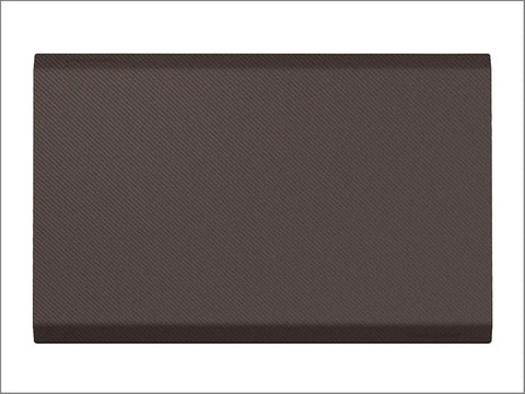 WeatherTech ComfortMat Connect Cushioned Non-Slip Waterproof Anti-Fatigue Mat 24" x 36" Middle Mat, Carbon Fiber, Cocoa