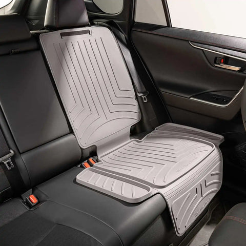 WeatherTech Child Car Seat Protector with Back | Spill Protection, Prevents Seat Compression, Grey