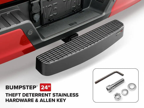 WeatherTech BumpStep XL with Theft Deterrent Stainless Hardware & Allen Key