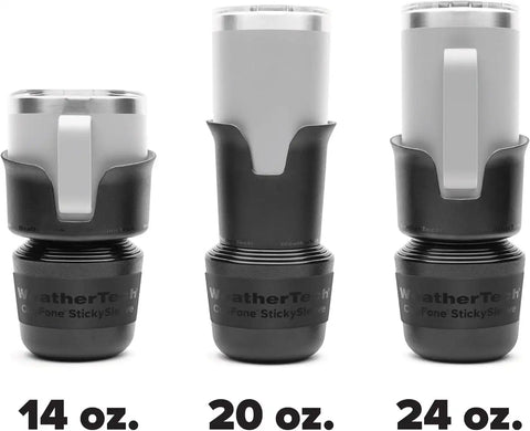WeatherTech CupCoffee, Mug Coffee Cup Holder, 20 Ounces, Black