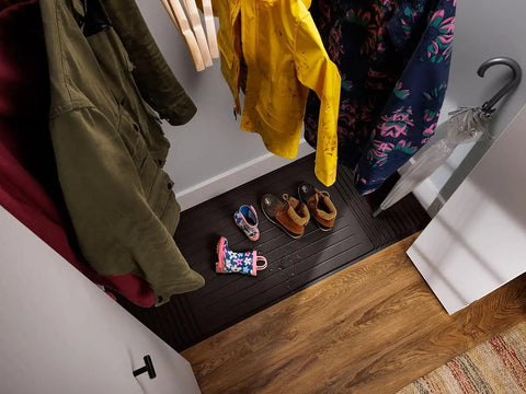 WeatherTech ClosetMat, 55 by 22 Inches Mat- Protection for Closet Floors, Trimmable - Black
