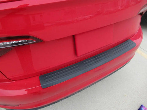 WeatherTech Custom BumperTopper for VW Jetta, Jetta GLI Rear Bumper Protector (BP0042), Black