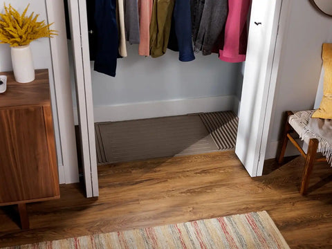WeatherTech ClosetMat, 55 by 22 Inches Mat- Protection for Closet Floors, Trimmable - Tan