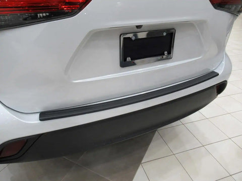 WeatherTech Custom BumperTopper for Toyota Highlander, Highlander Hybrid Rear Bumper Protector (BP0013), Black