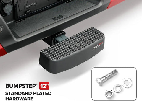 WeatherTech BumpStep 12" - Hitch Mounted Step and Bumper Protection for 2" Receiver with Standard Hardware