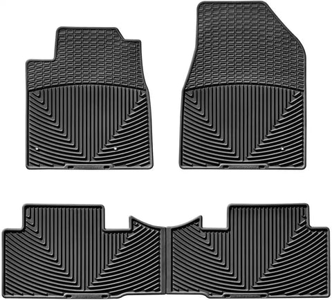 WeatherTech All-Weather Floor Mats for Honda Pilot 1st & 2nd Row (WTHB148152), Black