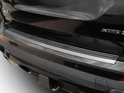WeatherTech Custom BumperTopper for BMW X3 30i, Rear Bumper Protector (BP0060), Black