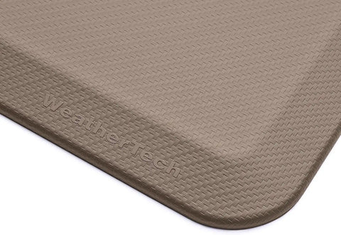 WeatherTech ComfortMat | 24" x 36" Anti-Fatigue Mat, 3/4" Thick, Slip Resistant, Easy to Clean, Carbon Fiber Pattern (Tan)
