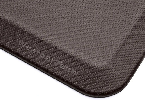WeatherTech ComfortMat | 24" x 36" Anti-Fatigue Mat, 3/4" Thick, Slip Resistant, Easy to Clean, Carbon Fiber Pattern (Cocoa)
