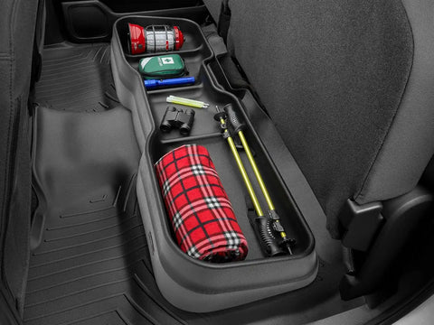 WeatherTech Under Seat Storage System for RAM Ram 1500, Ram 1500 Classic, Ram 2500/3500 - (4S013), Black