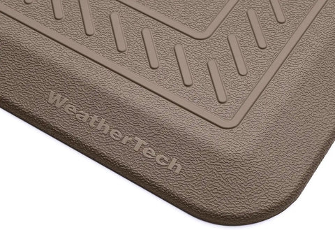 WeatherTech ComfortMat | 24" x 36" Anti-Fatigue Mat, 3/4" Thick, Slip Resistant, Easy to Clean, Bordered Pattern (Tan)