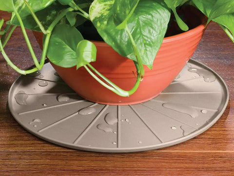 WeatherTech 12" Coasters for Home Surfaces, Anti-Skid, No-Slip knibs - Set of 4, Tan - (8A12CSTTN)