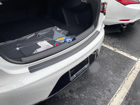 WeatherTech Custom BumperTopper for Acura TLX Type S, TLX Rear Bumper Protector (BP0086), Black