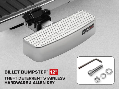 WeatherTech Billet BumpStep (Billet BumpStep + Allen Key)