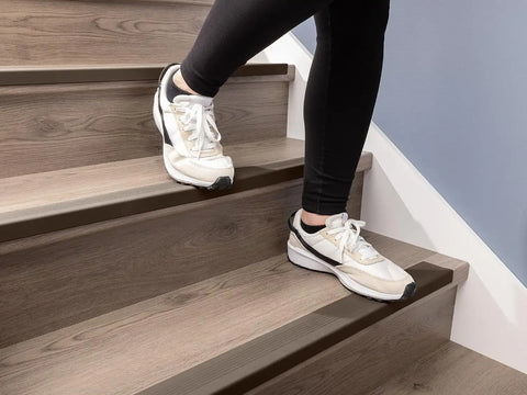 WeatherTech StairEdge Non-Slip Self-Adhesive Staircase Step Edge Protector Brown 44" Inch 5 Pack