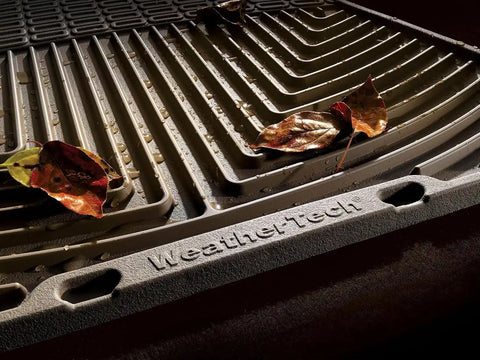 WeatherTech All-Weather Floor Mats for Honda Pilot Full Set (WTHG148152153), Grey