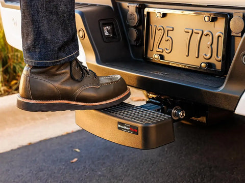 WeatherTech BumpStep 12" - Hitch Mounted Step and Bumper Protection for 2" Receiver with Standard Hardware