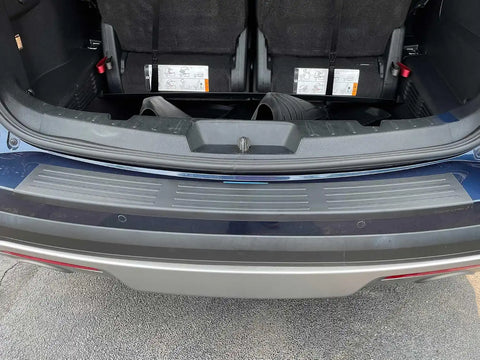 WeatherTech Custom BumperTopper for Ford Explorer, Rear Bumper Protector (BP0016), Black