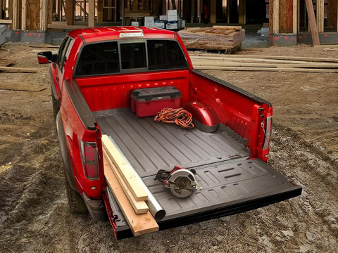 WeatherTech TechLiner Truck Bed Liner for Ford Ranger, Complete Set (Bed Liner and Tailgate Liner) (36016-3TG14), Black