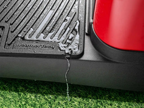 WeatherTech Custom Golf Cart Mat for EZGO RXV, 2FIVE, 1st Row (1Piece) (W603), Black