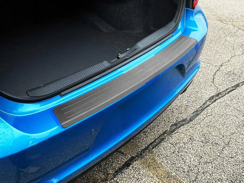 WeatherTech Custom BumperTopper for Dodge Charger, Rear Bumper Protector (BP0059), Black
