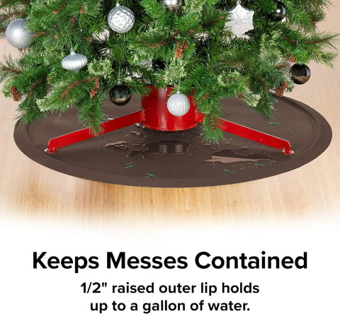 WeatherTech Christmas Tree Mat - Heavy-Duty Christmas Tree Mat Floor Protector (Cocoa)