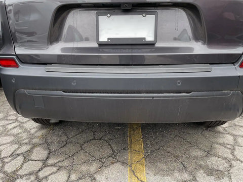 WeatherTech Custom BumperTopper for Jeep Cherokee, Rear Bumper Protector (BP0091), Black