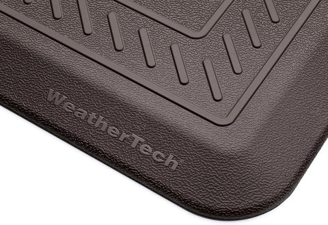 WeatherTech ComfortMat | 24" x 36" Anti-Fatigue Mat, 3/4" Thick, Slip Resistant, Easy to Clean, Bordered Pattern (Cocoa)